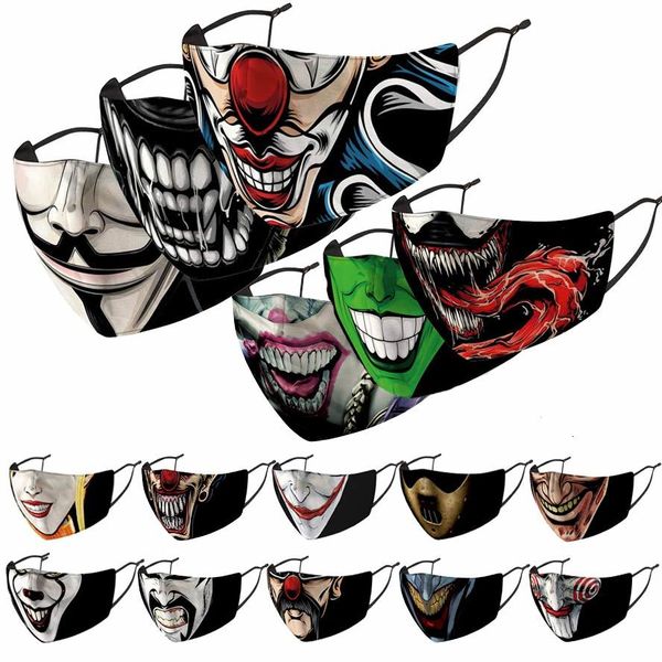 clown face mask designer fashion face masks printed facemask dustproof windproof and haze replaceable pm2.5 filter wash mask
clown face mask designer fashion face masks printed facemask dustproof windproof and haze replaceable pm2.5 filter wash mask