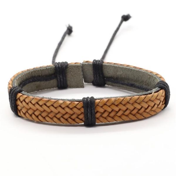 black yellow genuine leather bracelets brown handmade men bracelets wristband fashion wrap real leather bracelets women qyllmk, Golden;silver
black yellow genuine leather bracelets brown handmade men bracelets wristband fashion wrap real leather bracelets women qyllmk, Golden;silver