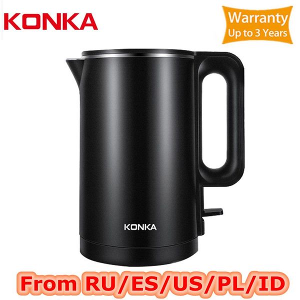 konka electric kettle stainless steel fast boiling samovar 1500w heating 1.7l electric kitchen water boiler teapot travel kettle
konka electric kettle stainless steel fast boiling samovar 1500w heating 1.7l electric kitchen water boiler teapot travel kettle