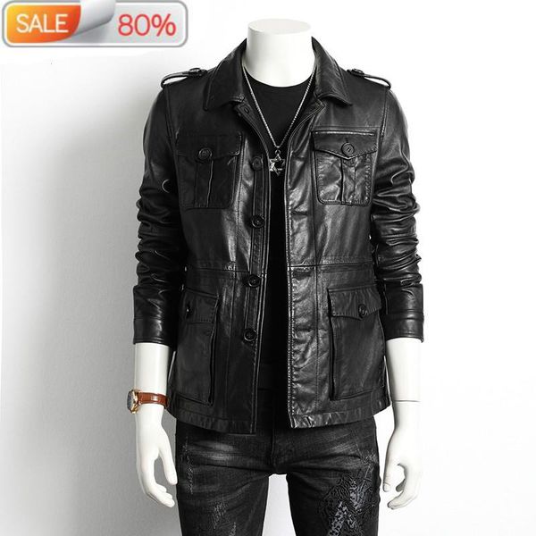 genuine jacket men cowhide coat spring autumn vintage real cow leather jackets veste cuir homme 01a06, Black
genuine jacket men cowhide coat spring autumn vintage real cow leather jackets veste cuir homme 01a06, Black