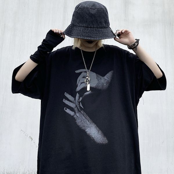 2021 summer tees women college style harajuku finger print loose round neck short sleeve large size t-shirt 1hfc, White
2021 summer tees women college style harajuku finger print loose round neck short sleeve large size t-shirt 1hfc, White