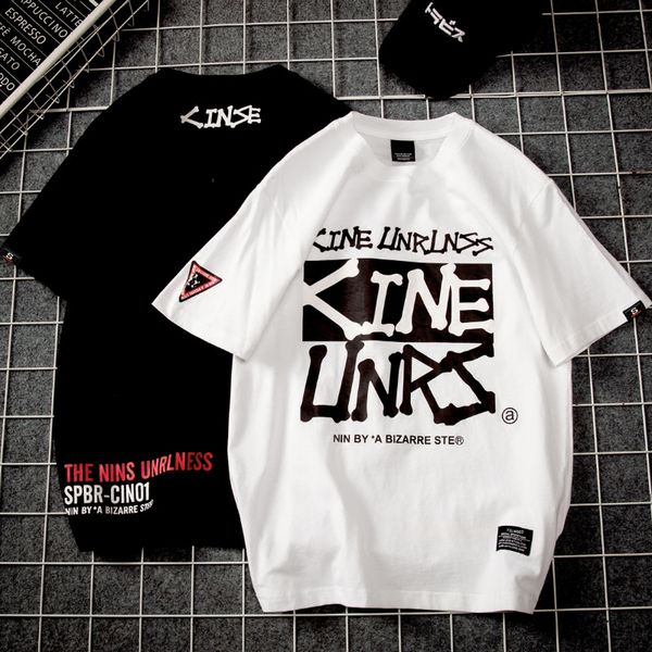 2021 new loose of casual fashion letter hip hop size white t shirt men will see youth 5xl shirts paj5 paj5, White;black
2021 new loose of casual fashion letter hip hop size white t shirt men will see youth 5xl shirts paj5 paj5, White;black