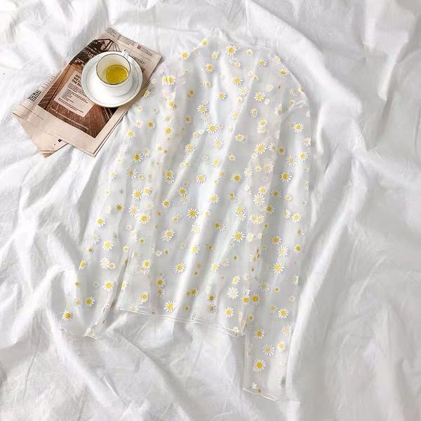 2021 new female mode will see five daisy colors lace sleeve casual shirt built on seeing through sun block big size clothes dj6v, White
2021 new female mode will see five daisy colors lace sleeve casual shirt built on seeing through sun block big size clothes dj6v, White