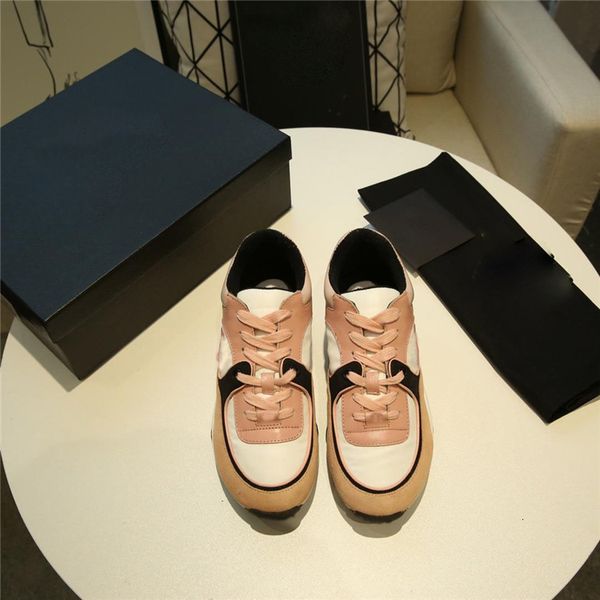 spring 2020 new couple sports casual shoes women's fashion versatile color matching lace up leather thick sole running shoes, Black
spring 2020 new couple sports casual shoes women's fashion versatile color matching lace up leather thick sole running shoes, Black