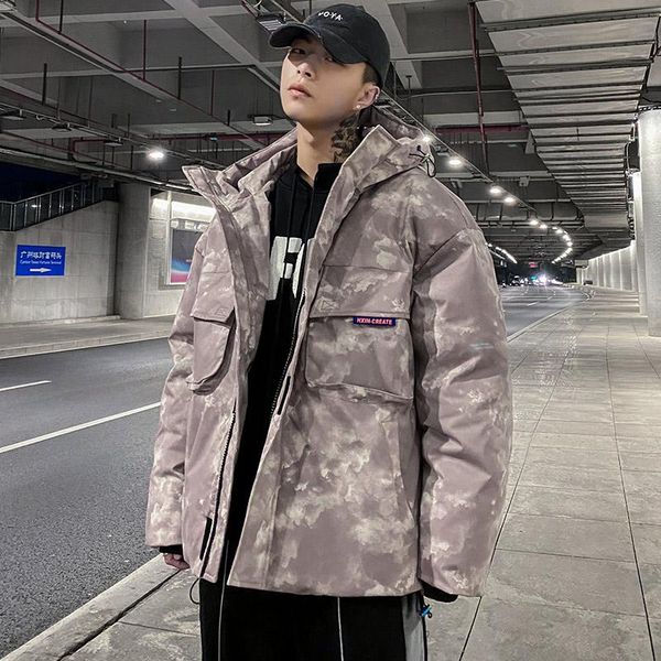 men's down & parkas 2021 men thick cotton-padded jacket man fashion casual coats loose windproof padded coat, Black
men's down & parkas 2021 men thick cotton-padded jacket man fashion casual coats loose windproof padded coat, Black
