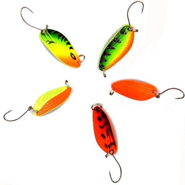 5pcs/set spinner fishing lure 5color 4.5g water depth 0.6-1.2m spoon fishing baits with single hooks bbyrcu bdehome
5pcs/set spinner fishing lure 5color 4.5g water depth 0.6-1.2m spoon fishing baits with single hooks bbyrcu bdehome