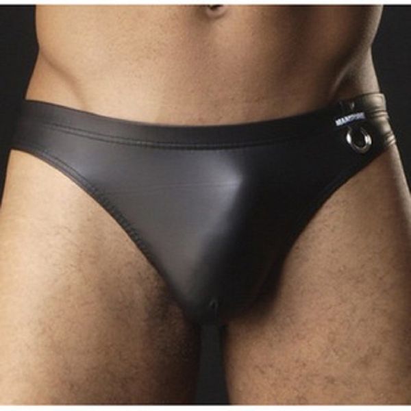 faux leather excitation salient men's suspension loop dew buttock briefsc u convex club underwear fad male briefs gigolo costume, Black;white
faux leather excitation salient men's suspension loop dew buttock briefsc u convex club underwear fad male briefs gigolo costume, Black;white