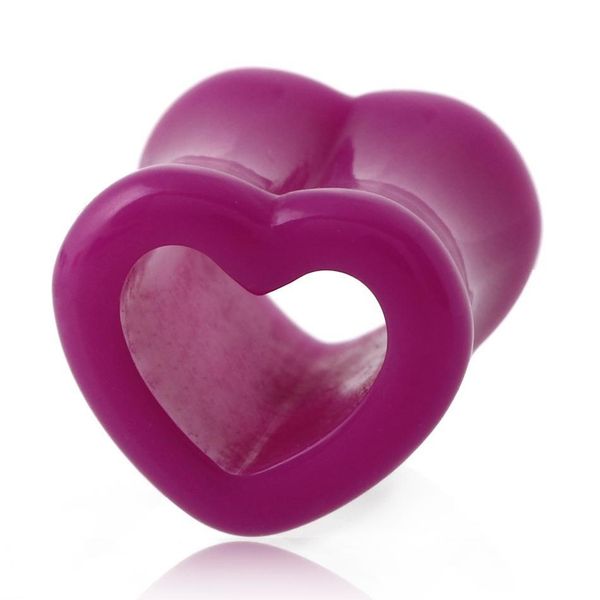 2pcs/lot acrylic ear plugs and tunnels heart shape ear gauges screw flesh tunnel fashion earrings for women body jewelry q bbyswx, Silver
2pcs/lot acrylic ear plugs and tunnels heart shape ear gauges screw flesh tunnel fashion earrings for women body jewelry q bbyswx, Silver