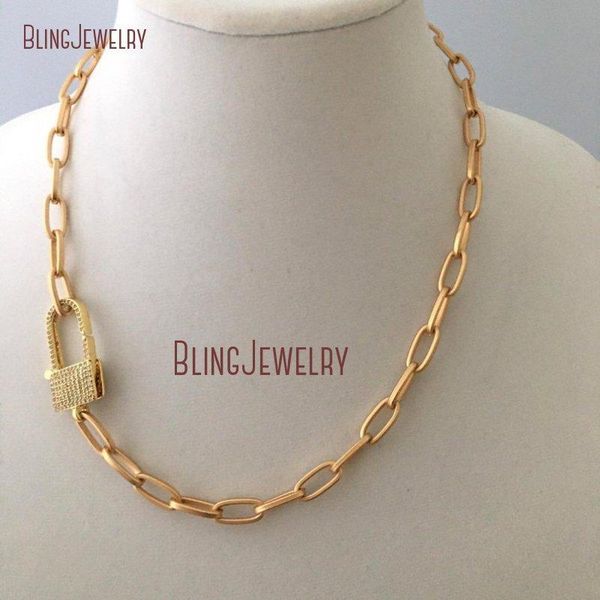 nm33908 carabiner chain necklace gold brass pave clasp necklace chain matte gold paperclip link european, Silver
nm33908 carabiner chain necklace gold brass pave clasp necklace chain matte gold paperclip link european, Silver