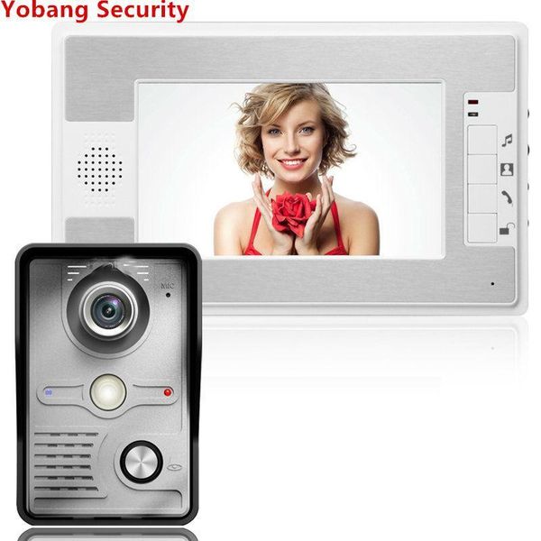 video door phones yobang security hip doorphone 4-wires intercom system 7-inch color monitor and hd camera doorbell1
video door phones yobang security hip doorphone 4-wires intercom system 7-inch color monitor and hd camera doorbell1