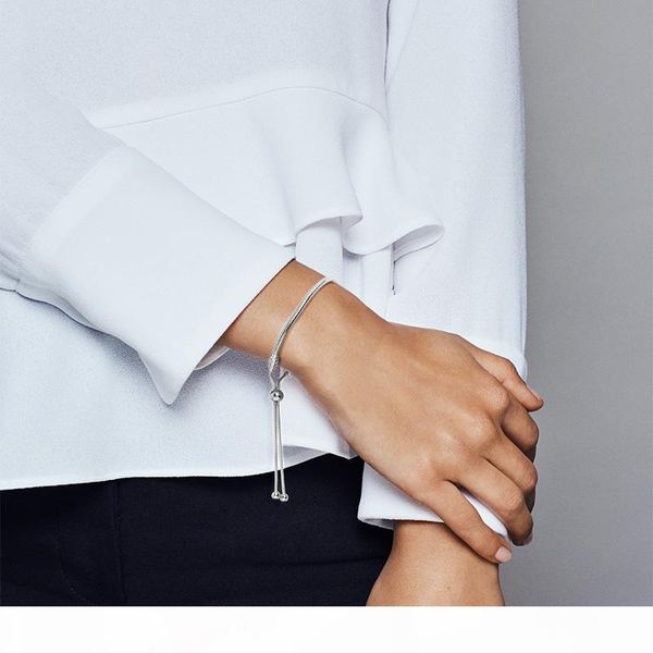 new fashion 925 sterling silver hand chain bracelets original box for pandora moments snake chain slider bracelet women gift jewelry, Golden;silver
new fashion 925 sterling silver hand chain bracelets original box for pandora moments snake chain slider bracelet women gift jewelry, Golden;silver