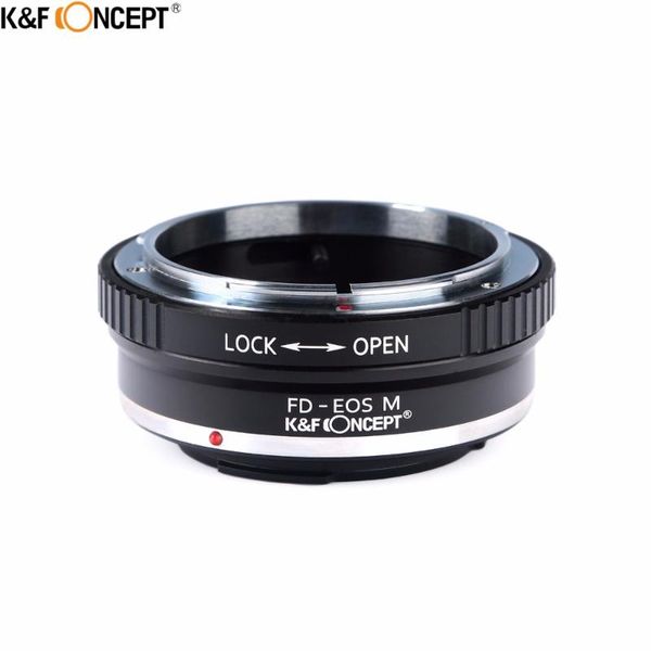 k&f concept for fd-eos m camera lens adapter ring for fd mount lens to eos m ef-m mount camera body
k&f concept for fd-eos m camera lens adapter ring for fd mount lens to eos m ef-m mount camera body