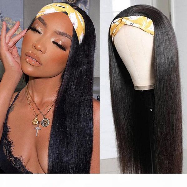 straight human hair wig with head band full machine made glueless headband wigs for black women natural color 100% remy hair wig, Black;brown
straight human hair wig with head band full machine made glueless headband wigs for black women natural color 100% remy hair wig, Black;brown