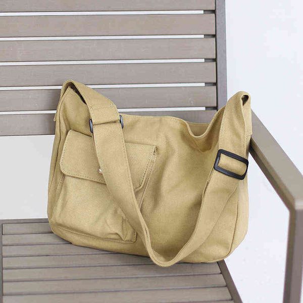 shopping bags women shoulder canvas handbags girl shopper fashion casual large capacity solid color crossbody bag student schoolbags 220307
shopping bags women shoulder canvas handbags girl shopper fashion casual large capacity solid color crossbody bag student schoolbags 220307