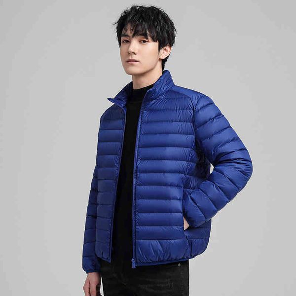 autumn and winter new stand collar coat men's light et short fashion casual versatile 50 duck down, Black
autumn and winter new stand collar coat men's light et short fashion casual versatile 50 duck down, Black
