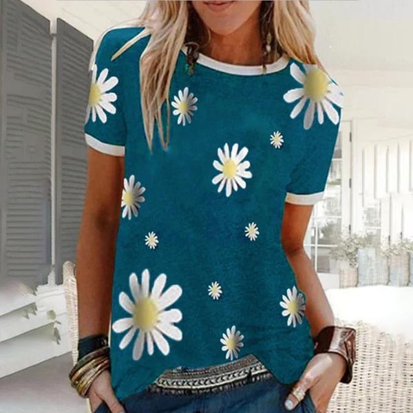 t-shirt women print shirt blouse blusa lady plus size 5xl buttons summer casual o-neck pullover short sleeve kg-80, Black;blue
t-shirt women print shirt blouse blusa lady plus size 5xl buttons summer casual o-neck pullover short sleeve kg-80, Black;blue