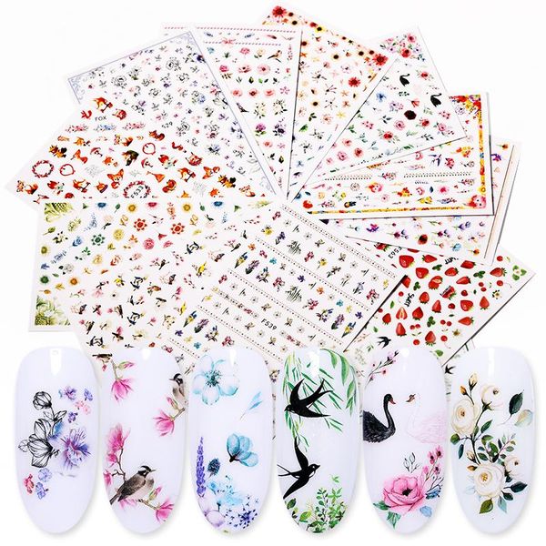 1 sheet leaf floral 3d nail stickers summer simple mixed pattern flower animal image adhesive transfer decals decoration, Black
1 sheet leaf floral 3d nail stickers summer simple mixed pattern flower animal image adhesive transfer decals decoration, Black