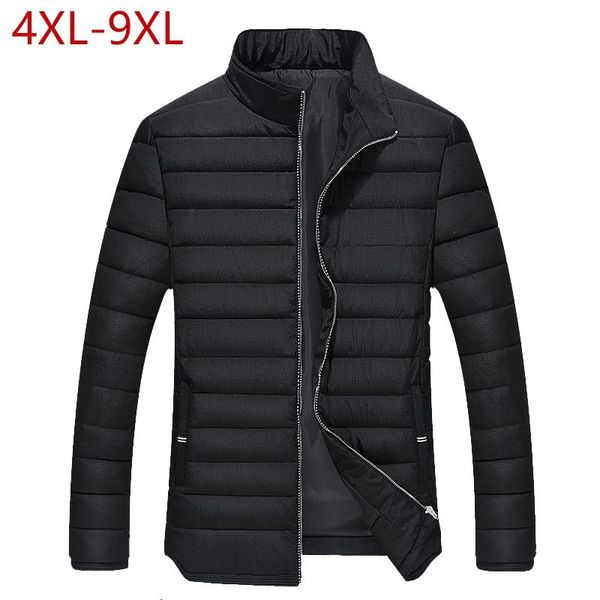 men's down & parkas winter jacket men warm cotton padded solid stand collar thick outwear casual male coats plus size 4xl-9xl clothes f, Black
men's down & parkas winter jacket men warm cotton padded solid stand collar thick outwear casual male coats plus size 4xl-9xl clothes f, Black