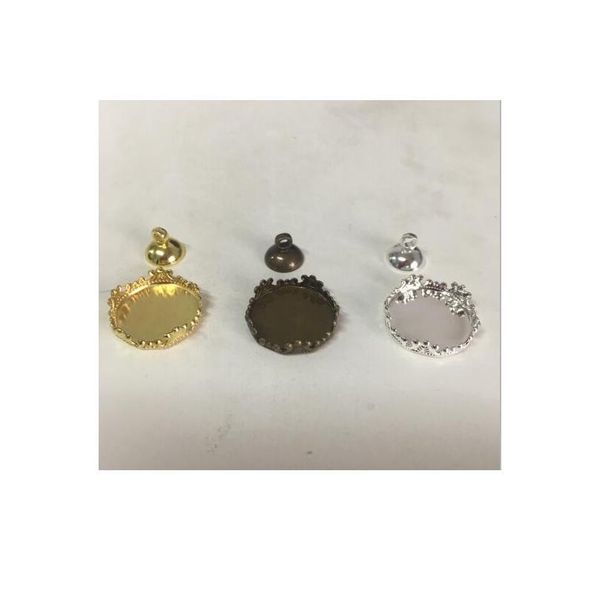 20pcs 15mm bronze/silver/gold crown tray base 8mm metal caps for glass globe vial pendant jewelry tools bbyufn, Black
20pcs 15mm bronze/silver/gold crown tray base 8mm metal caps for glass globe vial pendant jewelry tools bbyufn, Black