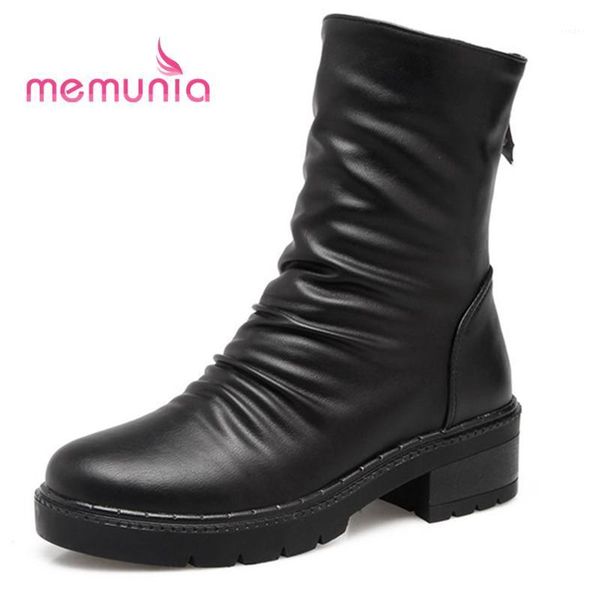 boots memunia 2021 arrive ankle for women round toe square heels fashion simple zipper winter female1, Black
boots memunia 2021 arrive ankle for women round toe square heels fashion simple zipper winter female1, Black