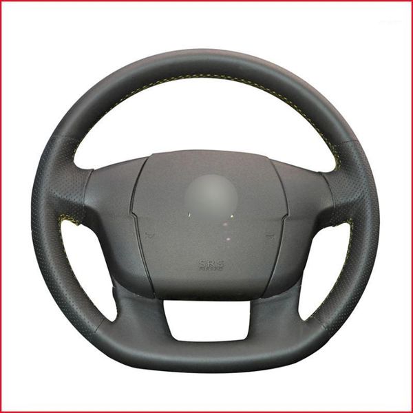 steering wheel covers mewant black genuine leather cover for c4 c4l l (no multi-function button)1
steering wheel covers mewant black genuine leather cover for c4 c4l l (no multi-function button)1