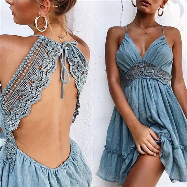 женщины sexy кружева холтер слинг талии платье партии элегантный bohemian summer beach sundress drop доставка хорошее качество, Black;gray
женщины sexy кружева холтер слинг талии платье партии элегантный bohemian summer beach sundress drop доставка хорошее качество, Black;gray