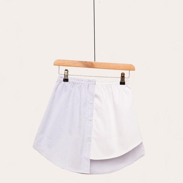 new 2020 stripe spelling color irregular false shirt skirt half-body button female wholesale, Black
new 2020 stripe spelling color irregular false shirt skirt half-body button female wholesale, Black