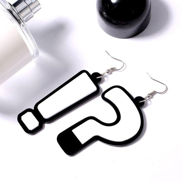 3d new fashion women earrings creative question mark exclamation drop pendant trend wild asymmetric earring jewelry gifts, Golden;silver
3d new fashion women earrings creative question mark exclamation drop pendant trend wild asymmetric earring jewelry gifts, Golden;silver