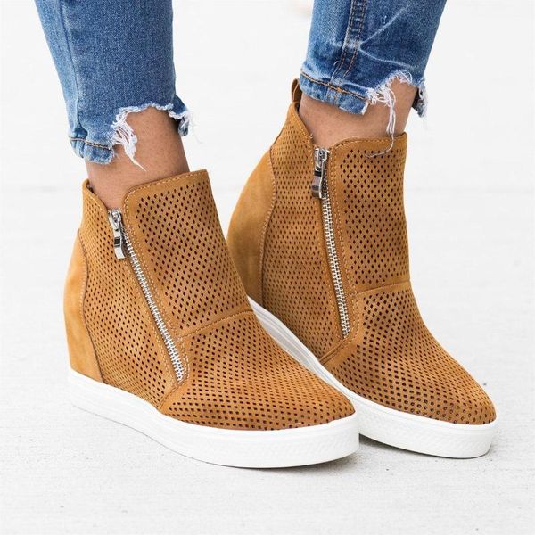 women short boots ladies vulcanized shoes flat mesh shoes increase plus size 43 zapatos de mujer plus size boots platform, Black
women short boots ladies vulcanized shoes flat mesh shoes increase plus size 43 zapatos de mujer plus size boots platform, Black