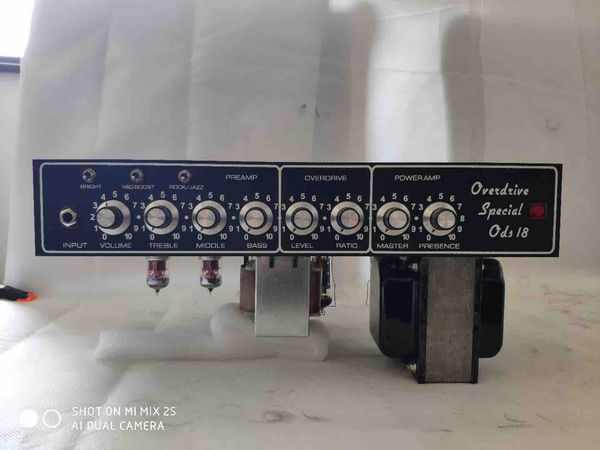custom grand overdrive special ods 20w valve guitar amp chassis jj tubes 2 x 6v6 power 3 x 12ax7 preamp with loop
custom grand overdrive special ods 20w valve guitar amp chassis jj tubes 2 x 6v6 power 3 x 12ax7 preamp with loop