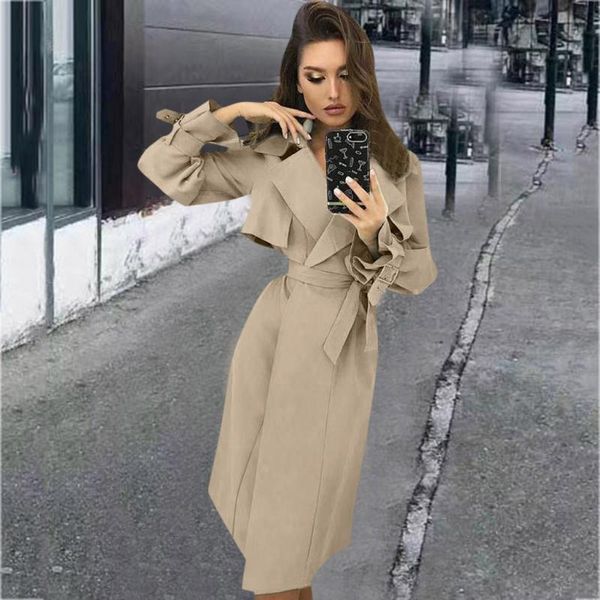 autumn winter fashion jacket women casual notched collar windbreaker front wrap long coat jacket outwear wholesale z4, Black;brown
autumn winter fashion jacket women casual notched collar windbreaker front wrap long coat jacket outwear wholesale z4, Black;brown