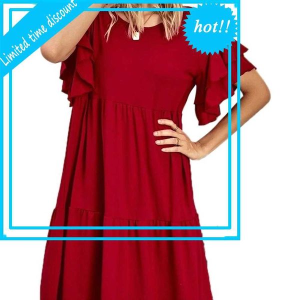 women short mouths effects loose dress summer backs women's fashion dresses for party daily wear casual sun clock 2021, Black
women short mouths effects loose dress summer backs women's fashion dresses for party daily wear casual sun clock 2021, Black