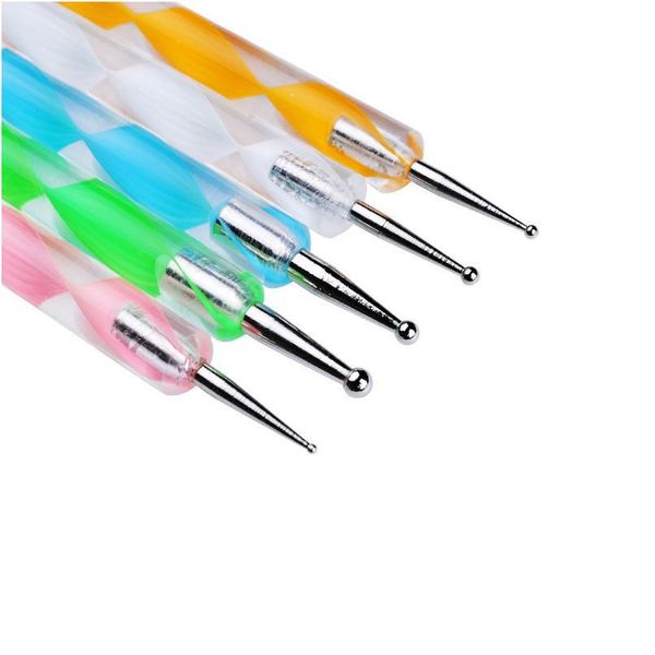 5 pcs/set 2 way nail art dot dotting pen dotting marbleizing painting drawing aluminum pen nail care art jllfxt, Silver
5 pcs/set 2 way nail art dot dotting pen dotting marbleizing painting drawing aluminum pen nail care art jllfxt, Silver