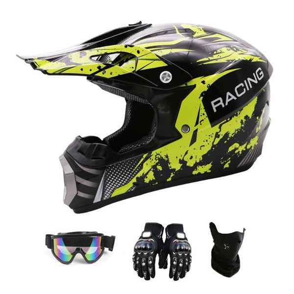motocross helmet, dot approved full face motorcycle helmet, youth kids dirt bike helmet,gloves, goggles, face shield
motocross helmet, dot approved full face motorcycle helmet, youth kids dirt bike helmet,gloves, goggles, face shield
