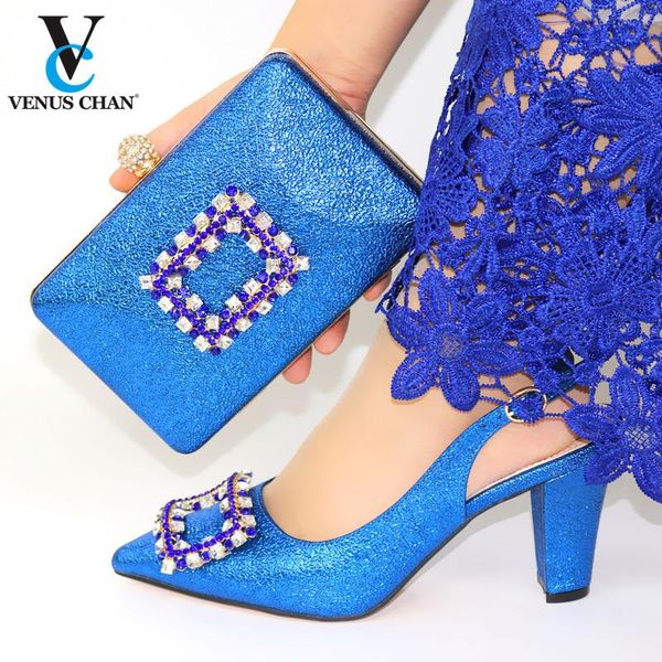 blue woman luxury crystal shoes and purse set for party african rhinestone high heels wedding shoes and bag, Black
blue woman luxury crystal shoes and purse set for party african rhinestone high heels wedding shoes and bag, Black