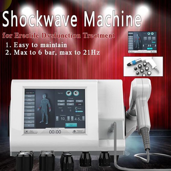 treat all joints and ed shockwave therapy device with 7 different size of work head include 2 special heads for ed massager
treat all joints and ed shockwave therapy device with 7 different size of work head include 2 special heads for ed massager
