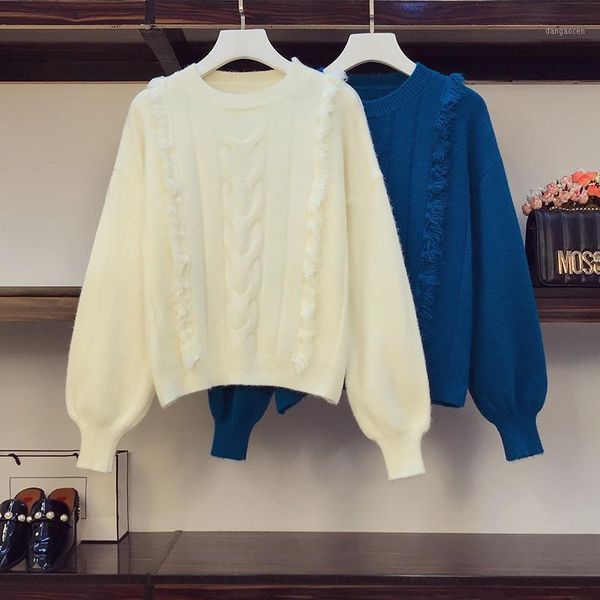 2020 new fashion women's clothing pullovers full o-neck woman sweaters1, White;black
2020 new fashion women's clothing pullovers full o-neck woman sweaters1, White;black