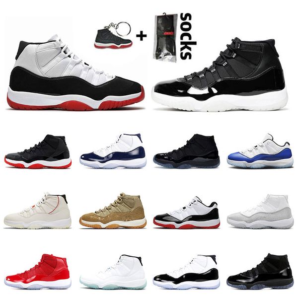 2021 high og white bred jumpman 11 25th anniversary metallic silver 11s retro basketball shoes concord blue women mens trainers sneakers
2021 high og white bred jumpman 11 25th anniversary metallic silver 11s retro basketball shoes concord blue women mens trainers sneakers