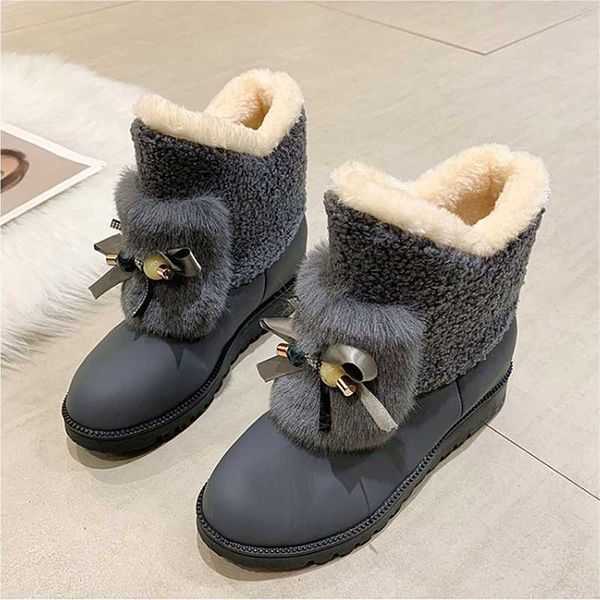 snow boots women's winter 2020 new students cotton padded shoes with plush short boots butterfly knot ankle for women, Black
snow boots women's winter 2020 new students cotton padded shoes with plush short boots butterfly knot ankle for women, Black