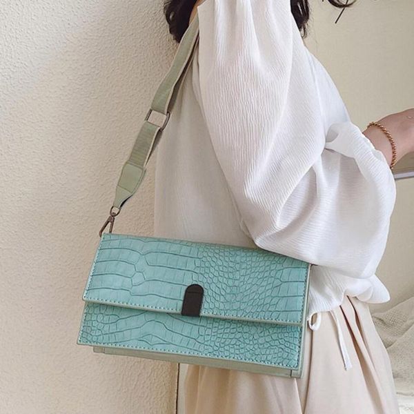 shoulder bags crocodile pattern square crossbody bag 2021 fashion high-quality pu leather women's handbag travel messenger
shoulder bags crocodile pattern square crossbody bag 2021 fashion high-quality pu leather women's handbag travel messenger