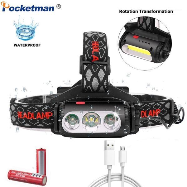 powerful headlamp cob+t6 led headlight waterproof ipx-5 head light rechargeable head torch with rotating lamp/186501
powerful headlamp cob+t6 led headlight waterproof ipx-5 head light rechargeable head torch with rotating lamp/186501
