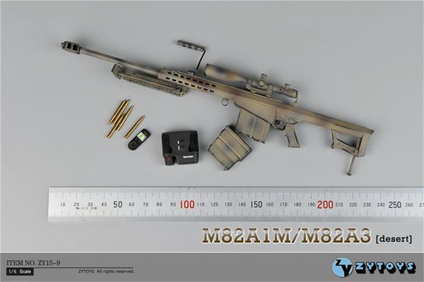 1:6 scale barrett special application scoped rifle gun weapon plastic model toys fit 12 inch action figure cannot shooting
1:6 scale barrett special application scoped rifle gun weapon plastic model toys fit 12 inch action figure cannot shooting
