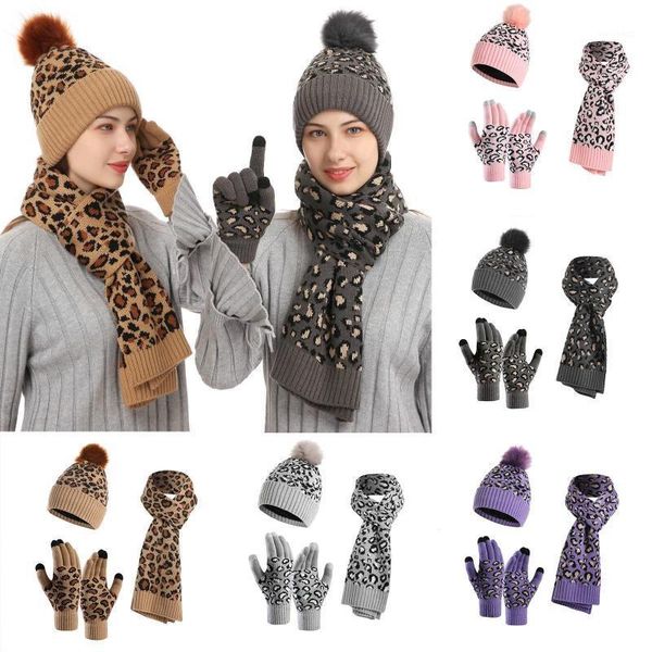 beanies fashion hat adults' for men women warm winter leopard hats outdoor caps beanie cap scarf gloves 3 piece set1
beanies fashion hat adults' for men women warm winter leopard hats outdoor caps beanie cap scarf gloves 3 piece set1