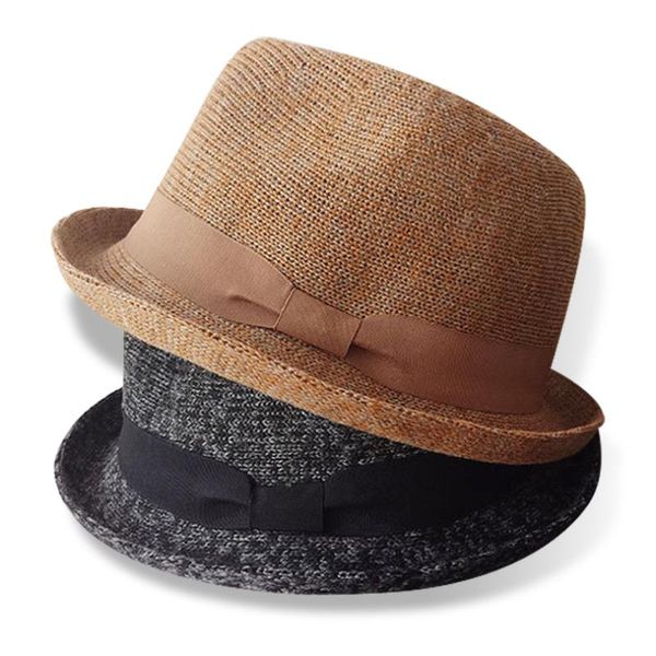 spring and autumn fashion casual models fedora hat for women men crimping brim jazz caps wholesale and retai, Blue;gray
spring and autumn fashion casual models fedora hat for women men crimping brim jazz caps wholesale and retai, Blue;gray