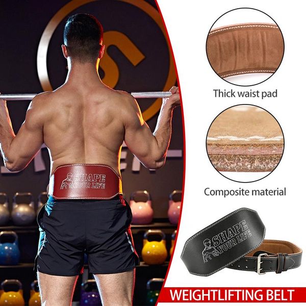 waist support leather weight lifting belt back fitness training power gym strap sports safety, Black;gray
waist support leather weight lifting belt back fitness training power gym strap sports safety, Black;gray