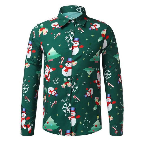 men's casual shirts jaycosin men shirt comfortable snowflakes santa candy printed christmas slim fit soft blouse #45, White;black
men's casual shirts jaycosin men shirt comfortable snowflakes santa candy printed christmas slim fit soft blouse #45, White;black