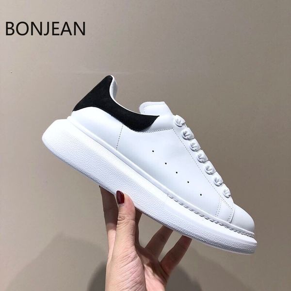 2020 white shoes all genuine leather women shoes silky cow leather men sneakers fashion women sneakers luxury shoe lj200820, Black
2020 white shoes all genuine leather women shoes silky cow leather men sneakers fashion women sneakers luxury shoe lj200820, Black