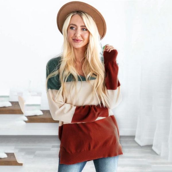 jaycosin woman sweaters loose striped color stitching v-neck long sleeve pullover sweater multicolor women clothes 20201, White;black
jaycosin woman sweaters loose striped color stitching v-neck long sleeve pullover sweater multicolor women clothes 20201, White;black