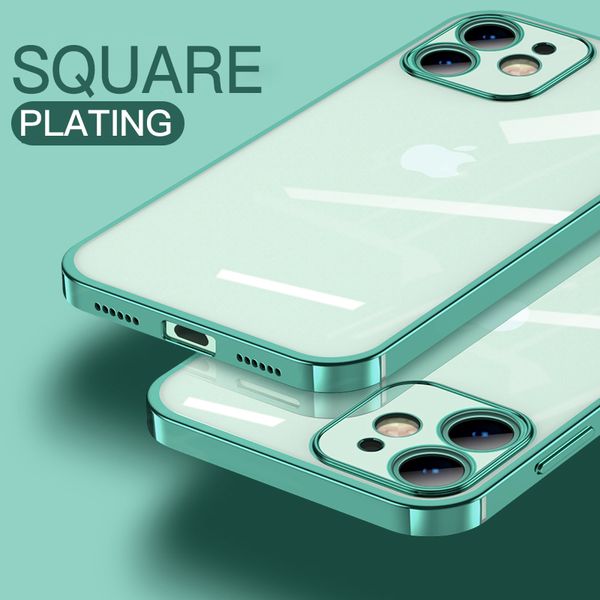 43fgedge new plating square case coque clear cover full protective ultra thin for iphone 12 11 pro se 2020 8 7 plus x xr xs max
43fgedge new plating square case coque clear cover full protective ultra thin for iphone 12 11 pro se 2020 8 7 plus x xr xs max