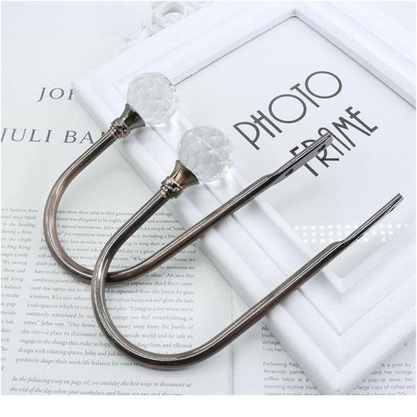 2pcs/set curtain clamp u-shaped curtain wall hook crystal metal home curtain accessories hook holder decorati wmtvlr
2pcs/set curtain clamp u-shaped curtain wall hook crystal metal home curtain accessories hook holder decorati wmtvlr
